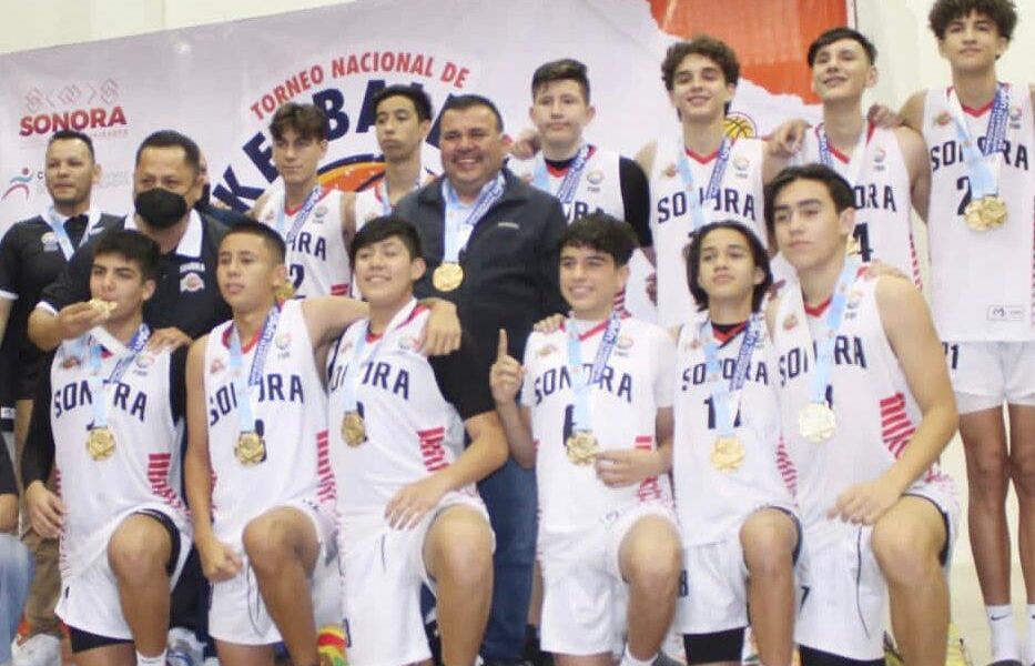 SONORA CAMPEÓN DEL NACIONAL DE BÁSQUETBOL U-14 VARONIL