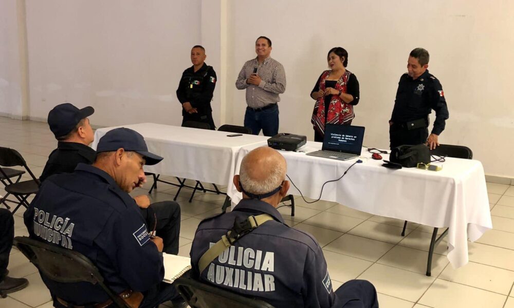 POLICÍAS RECIBEN CURSO SOBRE VIOLENCIA DE GÉNERO