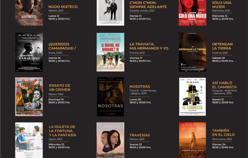 LLEGA A SONORA LA 71 MUESTRA INTERNACIONAL DE CINE