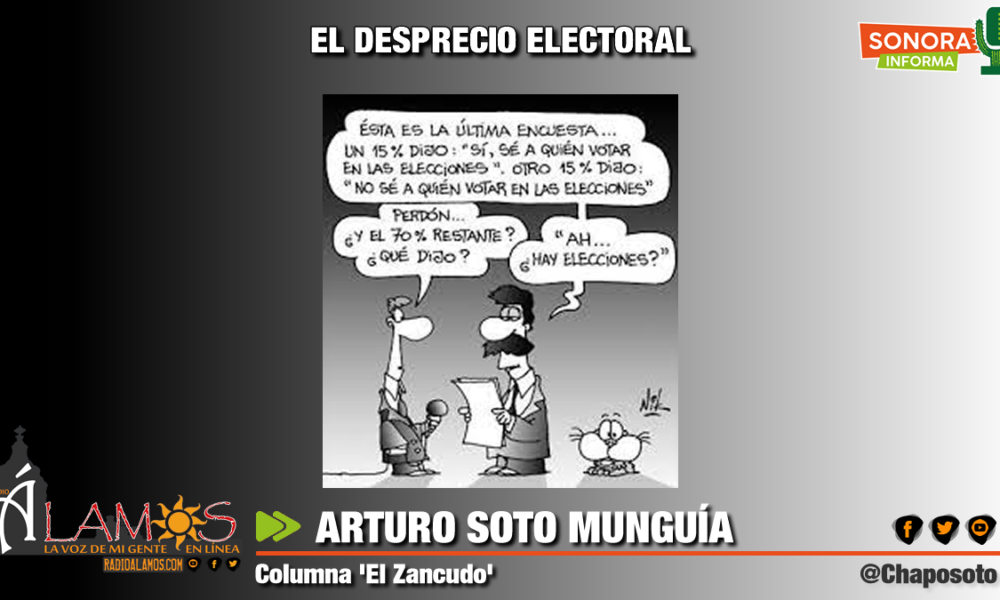 EL ZANCUDO | EL DESPRECIO ELECTORAL