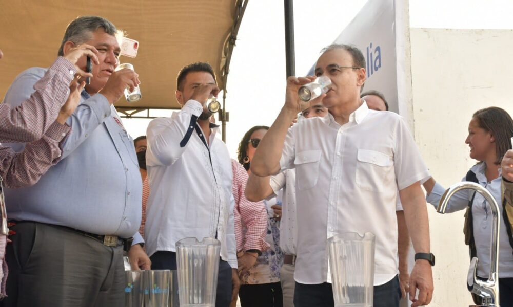 “DAMOS UN PASO AL FUTURO PARA GARANTIZAR ABASTO DE AGUA A LOS SONORENSES”: DURAZO