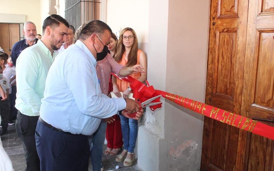 INAUGURA ALCALDE INICIO DE CICLO ESCOLAR EN ESCUELA BARTOLOMÉ M. SALIDO