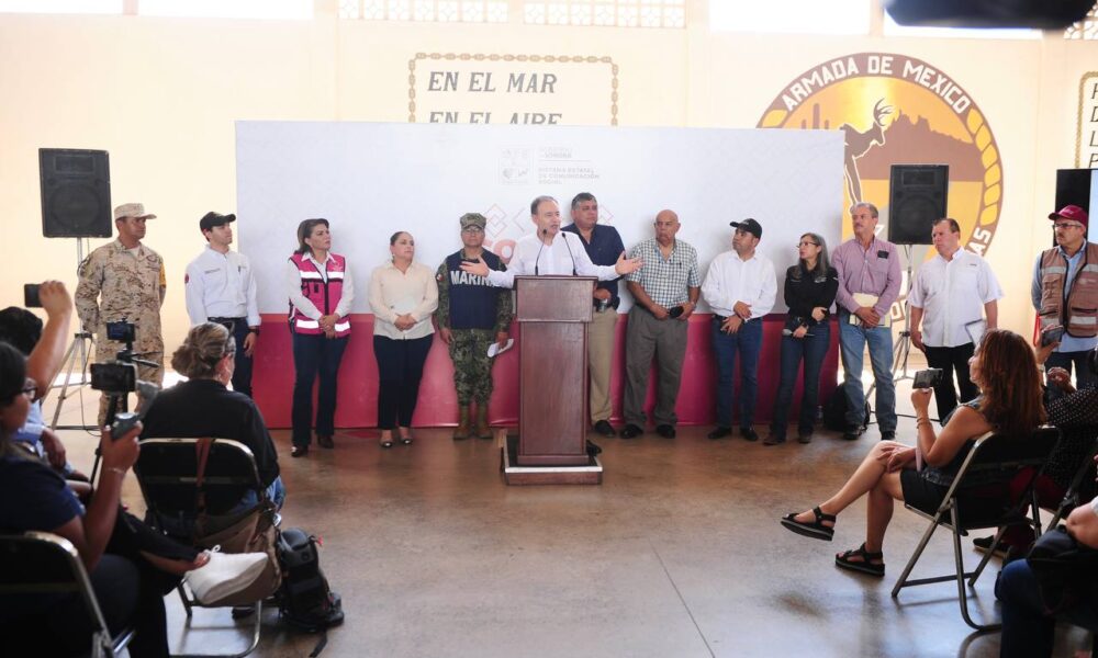 VAMOS POR UNA SOLUCIÓN DEFINITIVA ANTE INUNDACIONES EN GUAYMAS Y EMPALME