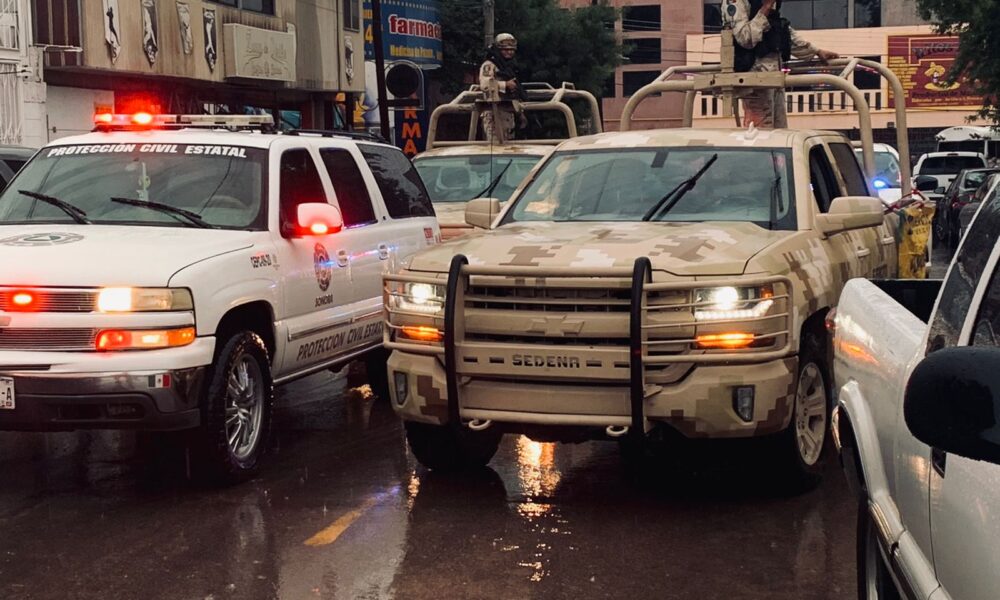 MANTIENE EL GOBIERNO DE SONORA OPERATIVO PERMANENTE POR LLUVIAS EN NOGALES