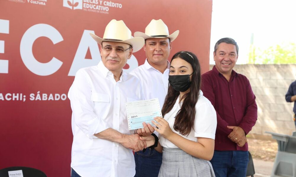 “BECAS SONORA DE OPORTUNIDADES LLEGAN A TODAS Y TODOS LOS NIÑOS DEL ESTADO”: DURAZO