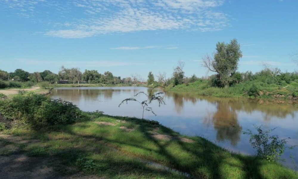 LUVIAS RECUPERAN POCO A POCO AFLUENCIA DEL RÍO MAYO