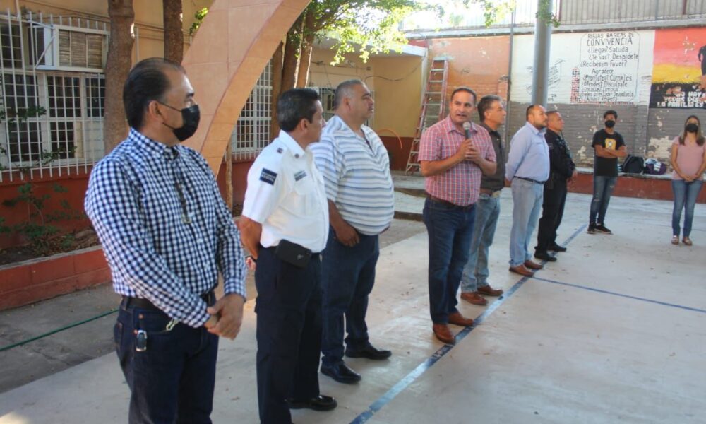 PROMUEVEN EN LA SECUNDARIA PAULITA VERJÁN, ESCUELA SEGURA, LIBRE DE VIOLENCIA