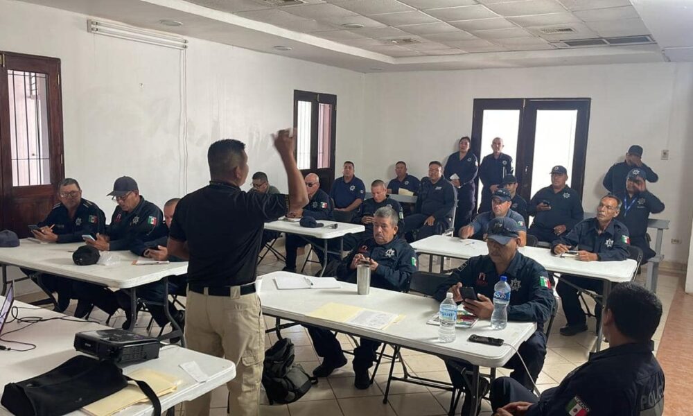 MPARTEN CURSO DE “PRIMER RESPONDIENTE” A ELEMENTOS DE SEGURIDAD PÚBLICA