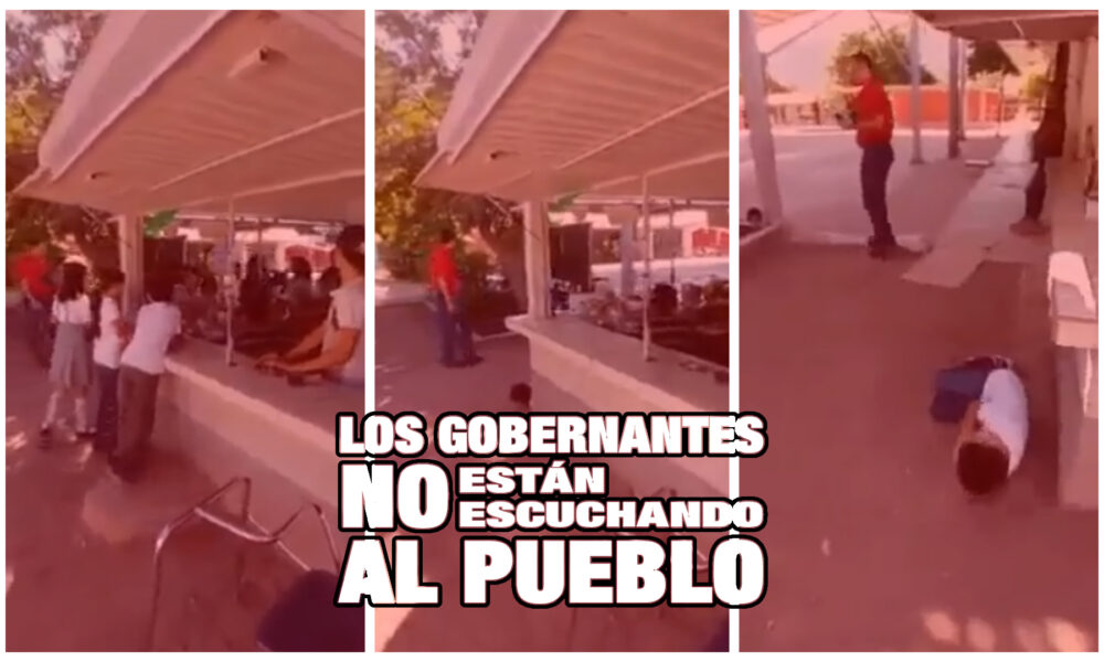 LOS GOBERNANTES NO ESTÁN ESCUCHANDO AL PUEBLO