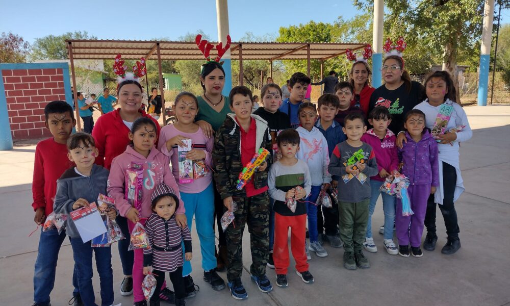 RUTA NAVIDEÑA CONTINÚA DIBUJANDO SONRISAS EN LOS ROSTROS INFANTILES