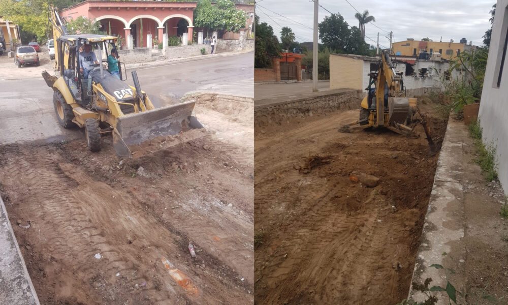 OBRAS PÚBLICAS DE ÁLAMOS MEJORA LA IMAGEN URBANA DEL PUEBLO MÁGICO