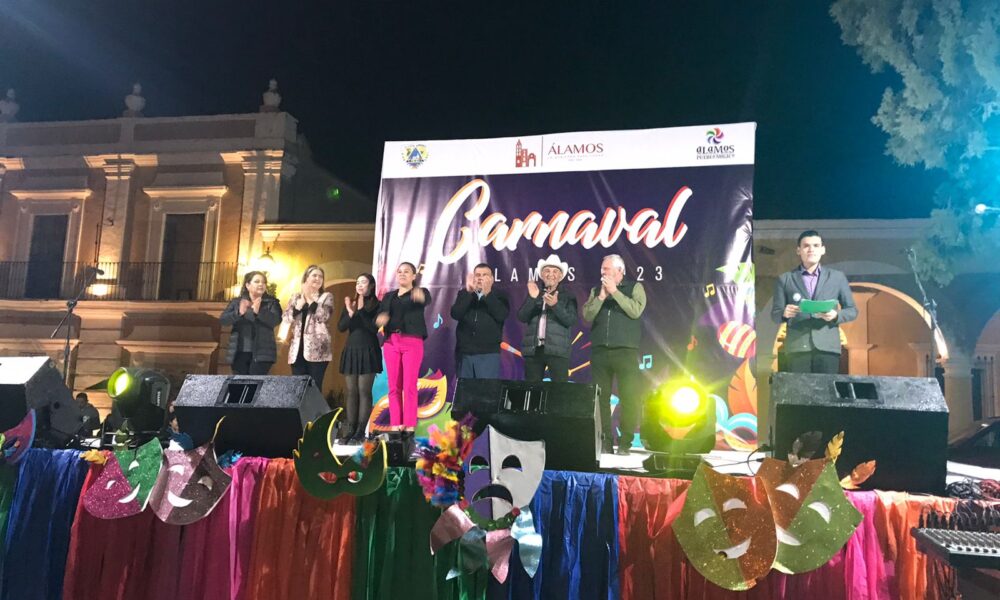 SE CELEBRA EL “CARNAVAL DE ÁLAMOS 2023”