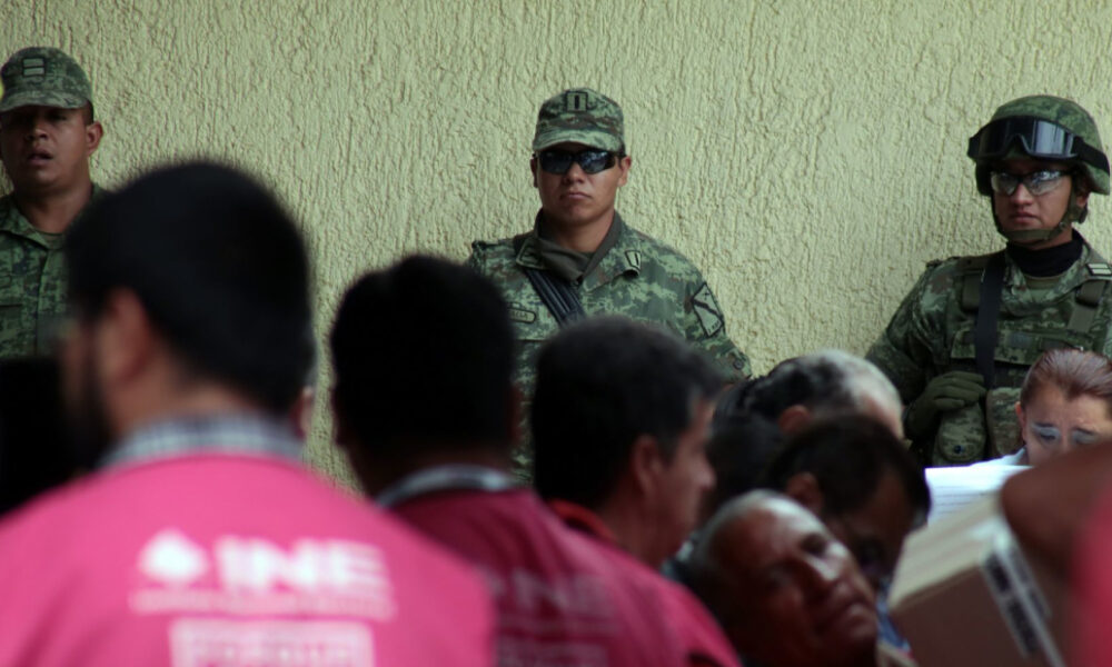 INE PIDE QUE LA SEDENA Y LA MARINA RESGUARDEN EL MATERIAL ELECTORAL QUE SE UTILIZARÁ EL 2 DE JUNIO